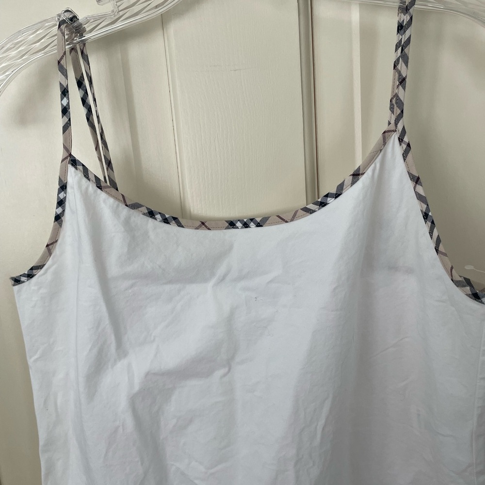 Burberry London White Slip Dress – Size M – NWOT
